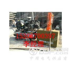 防汛抗洪 便携式打桩机 气动抢险打桩机 木桩打桩机厂家