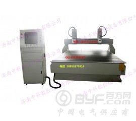 供应山西棺材雕刻机，济南双头寿材雕刻机，棺材雕刻机价格图1