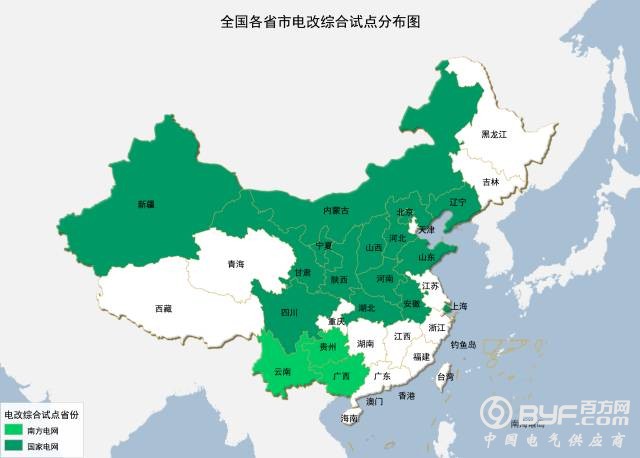 马上年底 电力体制改革在各省的进展如何