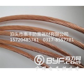 铜包钢绞线导电率30%以上保证低价