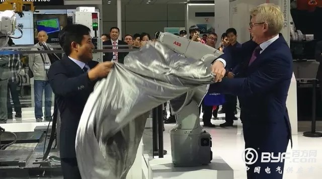 ABB中国制造交付第5万台机器人