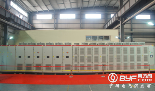 国产首台600MW机组电动给水泵系统节能项目超大功率变频器成功下线