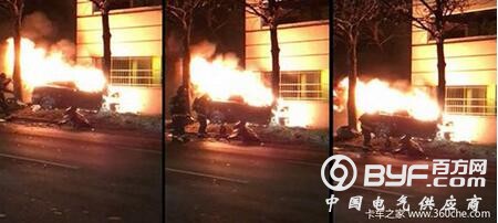 特斯拉再次发生爆炸事件 锂电池易燃是主谋