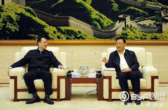 大唐集团董事长陈进行会见江西省常务副省长毛伟明 