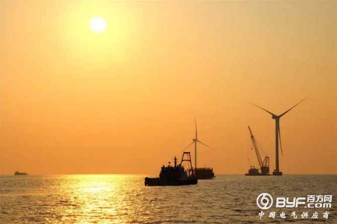 上海临港风电二期工程圆满完成
