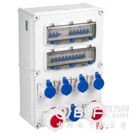 供应塑料防水箱电源检修箱 壁挂式工业插座箱