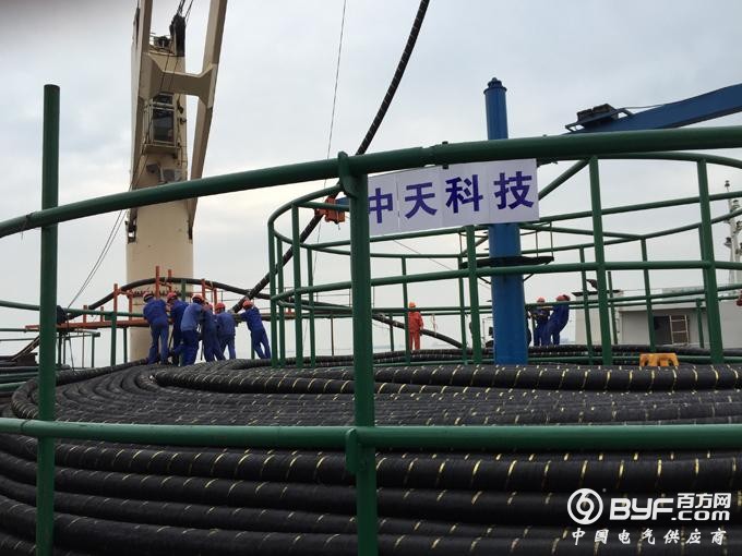 中天科技斩获国内海上风电场复合海缆订单