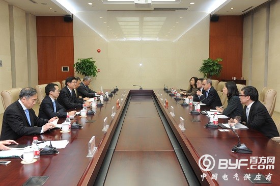 华能集团孙智勇会见GE公司高级副总裁裴柯斯一行