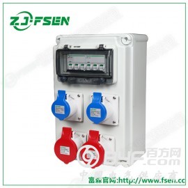 专业生产IP67防水防尘 工业插座箱配电箱检修箱