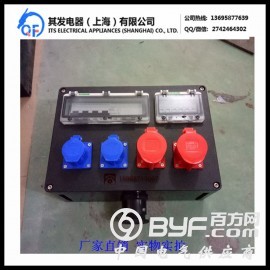BXS8050防爆防腐电源插座箱内装施耐德原件插座箱