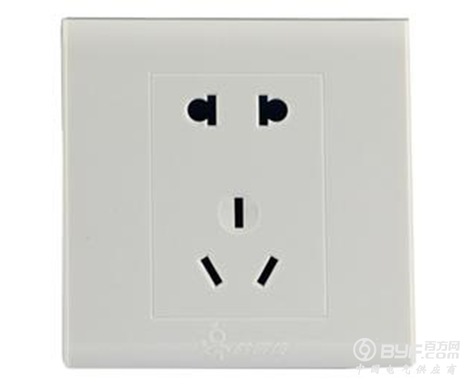 单开五孔插座、开关接线图和接法