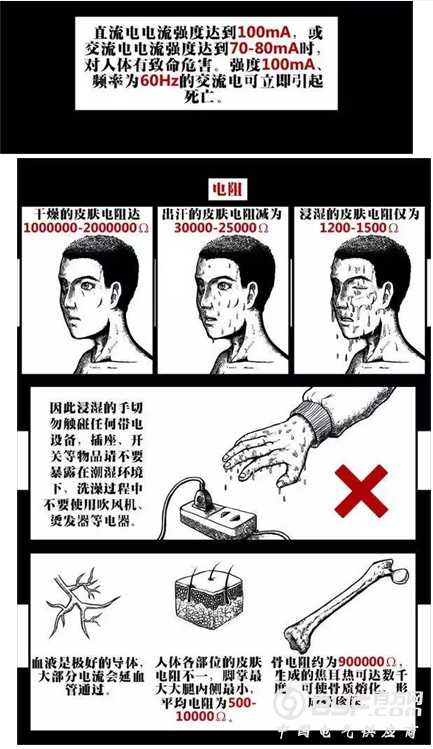 触电致人死亡，电流杀人的物理原因是什么?