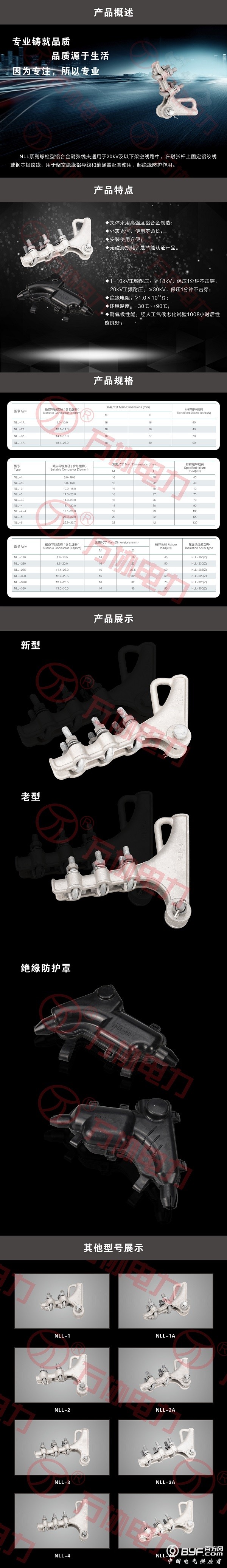NLL系列产品特点