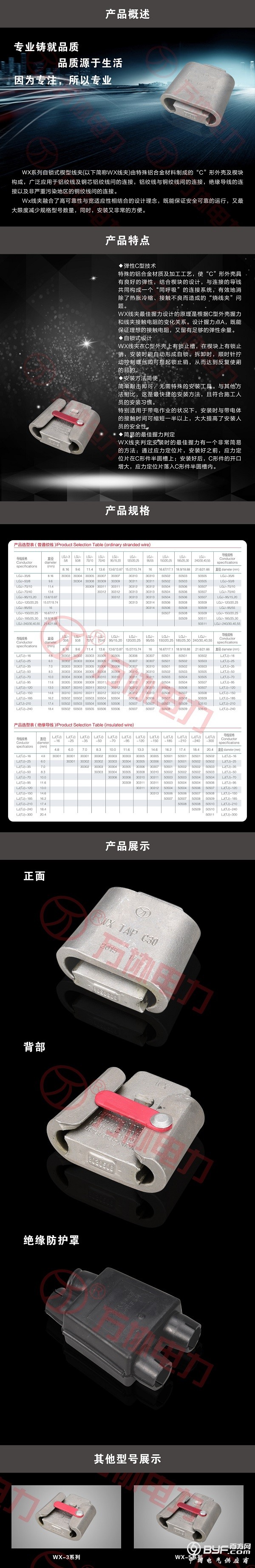 WX系列产品特点