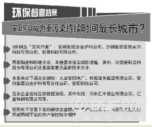 环保部揭安阳空气污染背后&ldquo;秘密&rdquo;
