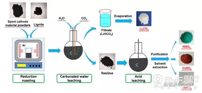 从废弃锂离子电池中回收高价值金属元素