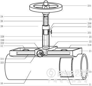 一种滑移控制双芯阀门