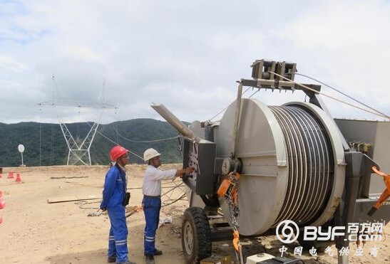 中国电建赞比亚下凯富峡水电站项目330kV输电