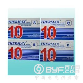 THERMAX10格变色测温贴片感温试纸