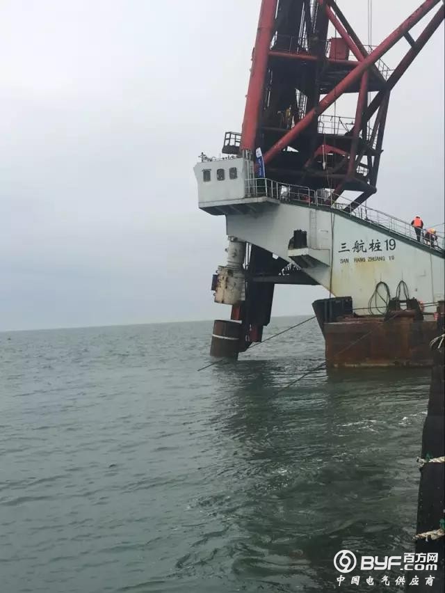 三航新能源乐亭海上风电项目正式开工