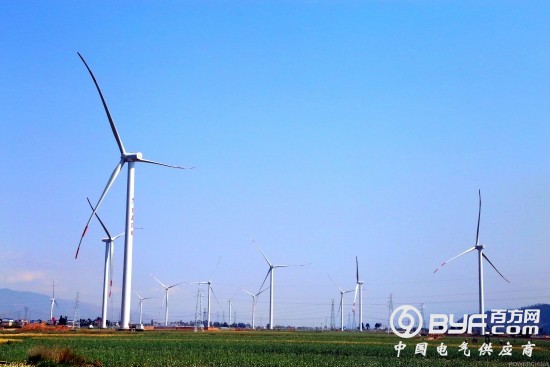 中国电建投资的西昌风电二期首批机组正式并网发电
