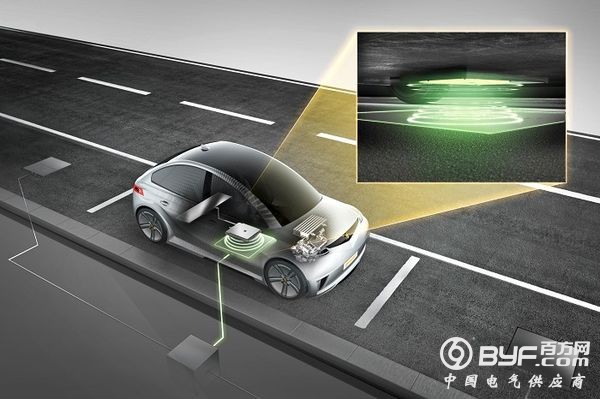 德国大陆集团希望普及电动汽车无线充电