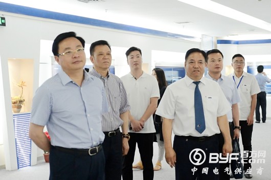 徐州市铜山区委书记王维峰一行考察人民电器集团