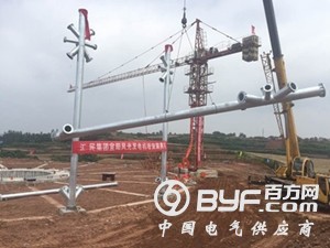 我国最先进的微风发电项目正式开工建设