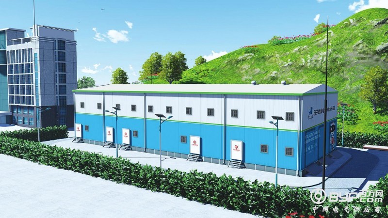 湘能楚天集团国内首创第五代装配式变电站