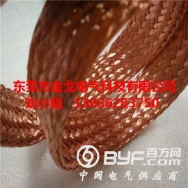 套层紫铜编织带，大规格铜编织网厂家图2