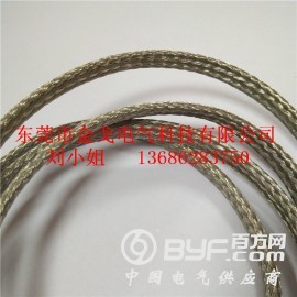 高中低压断路器镀锡铜线编织带，铜导电带图3