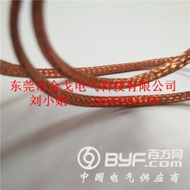 精细紫铜编织线加工，编织软铜线定制图2