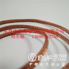 精细紫铜编织线加工，编织软铜线定制图3