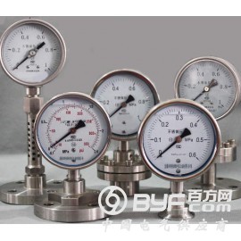 不锈钢隔膜压力表规格，不锈钢隔膜压力表价格图2
