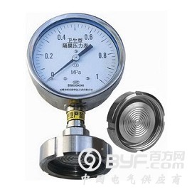 耐震不锈钢隔膜压力表规格，耐震不锈钢隔膜压力表厂家图2