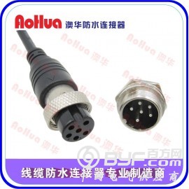 一拖二防水连接器，防水插头—定制图3