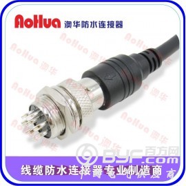 定制—防水接头,一拖二防水连接器图2
