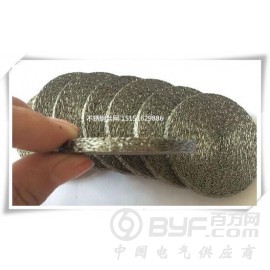 不锈钢丝网缓冲垫圈 过滤密封消音垫圈垫片 不锈钢丝网消声器