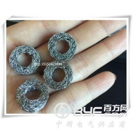 不锈钢丝网针织网块 排气管垫圈 汽车减震缓冲垫圈 避震丝网图2