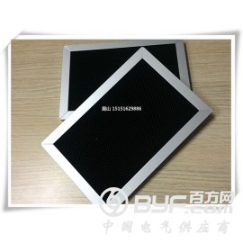 铝基冷触媒过滤网 光触媒滤网 六边形铝蜂窝过滤网材料