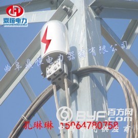 金属炮弹型接头盒【铝合金帽式接头盒】光缆金具厂家图2