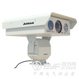 夜视5000米三光集成激光热成像监控摄像机