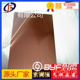 现货库存tp1超厚耐磨紫铜板切割 t2进口环保紫铜板供应商