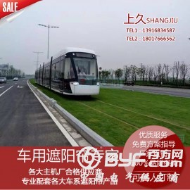 电动式有轨电车窗帘城市轻轨车辆遮光窗帘电动伸缩帘防晒卷帘图2