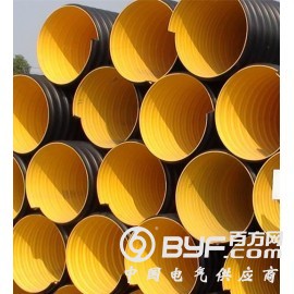 HDPE钢带增强缠绕排水管生产供应