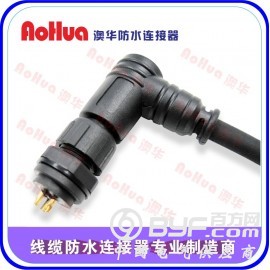 一拖二防水连接器，防水插头—防水插头图2