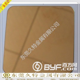 厂家现货销售201不锈钢玫瑰金板 不锈钢彩板 可免费切割图2
