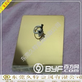 厂家现货销售201不锈钢玫瑰金板 不锈钢彩板 可免费切割图3