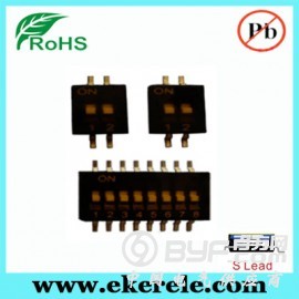 2位指拨开关 1.27mm  HDS-02-V图2