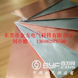 铜铝复合垫片，铜包铝排，CHANPIN铜铝复合板图2